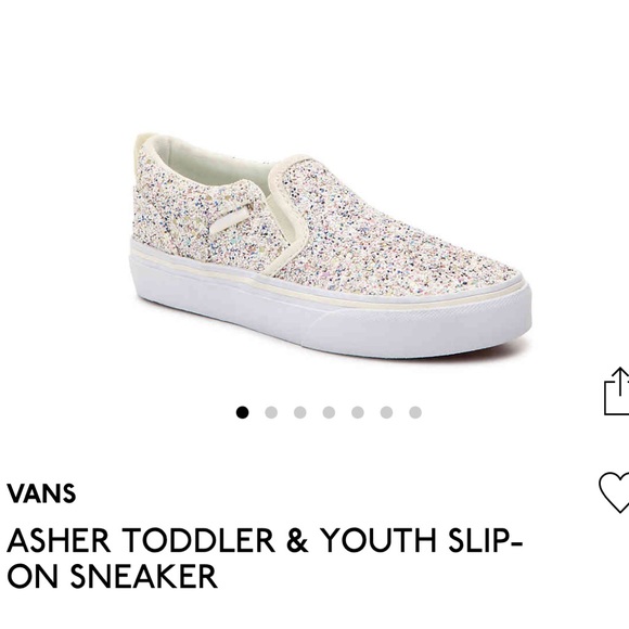 vans asher glitter infant